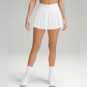 Lululemon Mesh Pleats Mid-Rise Mini Tennis Skirt 6